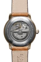 Herrenuhr, Automatik mit offenem Herz, weißes...