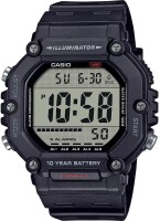 Herren Digitaluhr, LCD-Display, schwarz - Casio Modell:...