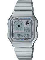 Herrenuhr Digital Edelstahl Silber Retro Look - Casio...