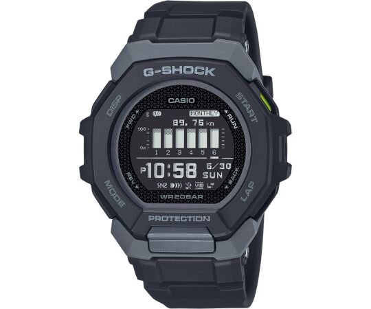 Herrenuhr mit Bluetooth und Schrittzähler - Casio Modell: GBD-300-1ER