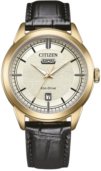 Herrenuhr, Eco-Drive Edelstahl - Weißes Zifferblatt - Citizen Modell: AW0153-04AC