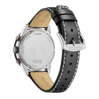 Citizen Racing Chronograph CA4717-06E Herrenuhr Eco-Drive Leder schwarz