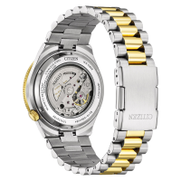 NJ0234-58X Herren Edelstahl rot ⌀ 40mm