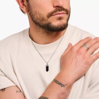 Herren Anhänger, Onyx Kristallform schwarz - THOMAS SABO Modell: PE964-641-11