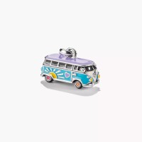 Charm-Anhänger Volkswagen Hippie-Bus Connect Silber