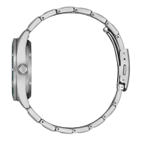 Herrenuhr, Edelstahl-Automatik, Grünes Zifferblatt -...