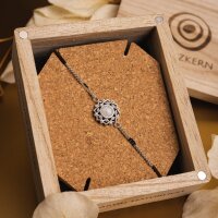 Composition Gem Armband (Mondstein/Silber)