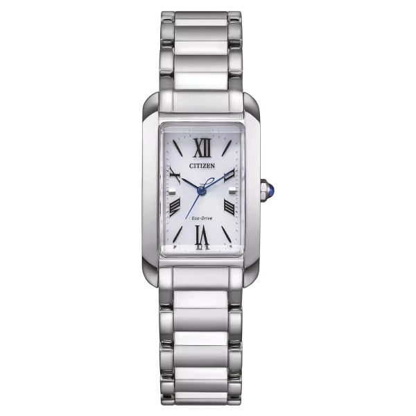 Damen-Armbanduhr aus Edelstahl, silberfarben - Citizen Modell: EW5620-55A