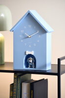 Wanduhr, verspieltes Hundehütten-Design - Karlsson Modell: KA6096LB