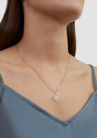 Filigrane Edelstahlkette mit Schmuck-Detail