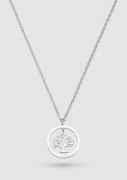 Filigrane Edelstahlkette mit Schmuck-Detail