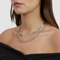 Damen-Halskette in Layering-Optik, silberfarben - s.Oliver Modell: SOJ-0241-N-47