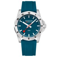 Numeri, Blaues Silicon, 42 mm