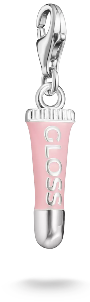 Charm-Anhänger Pink Lipgloss Original Silber - Thomas Sabo Modell: 2240-007-9
