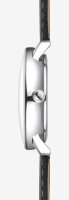 Herrenuhr mit blauem Zifferblatt und Lederarmband - Sternglas Modell: S01-NM06-BR03